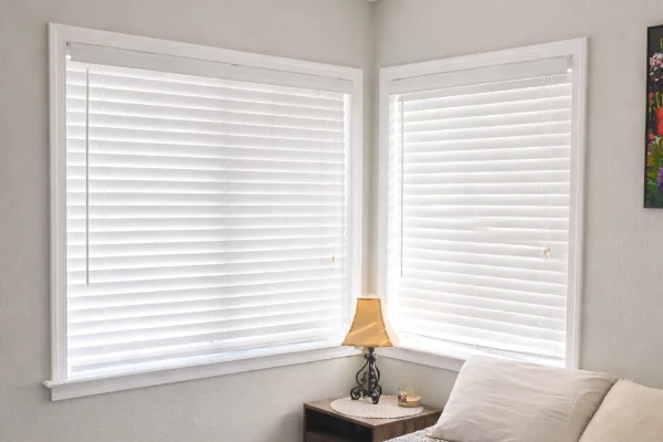 Blinds Inside Bedroom